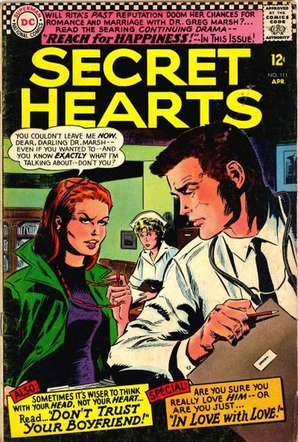 Secret Hearts #111 cover