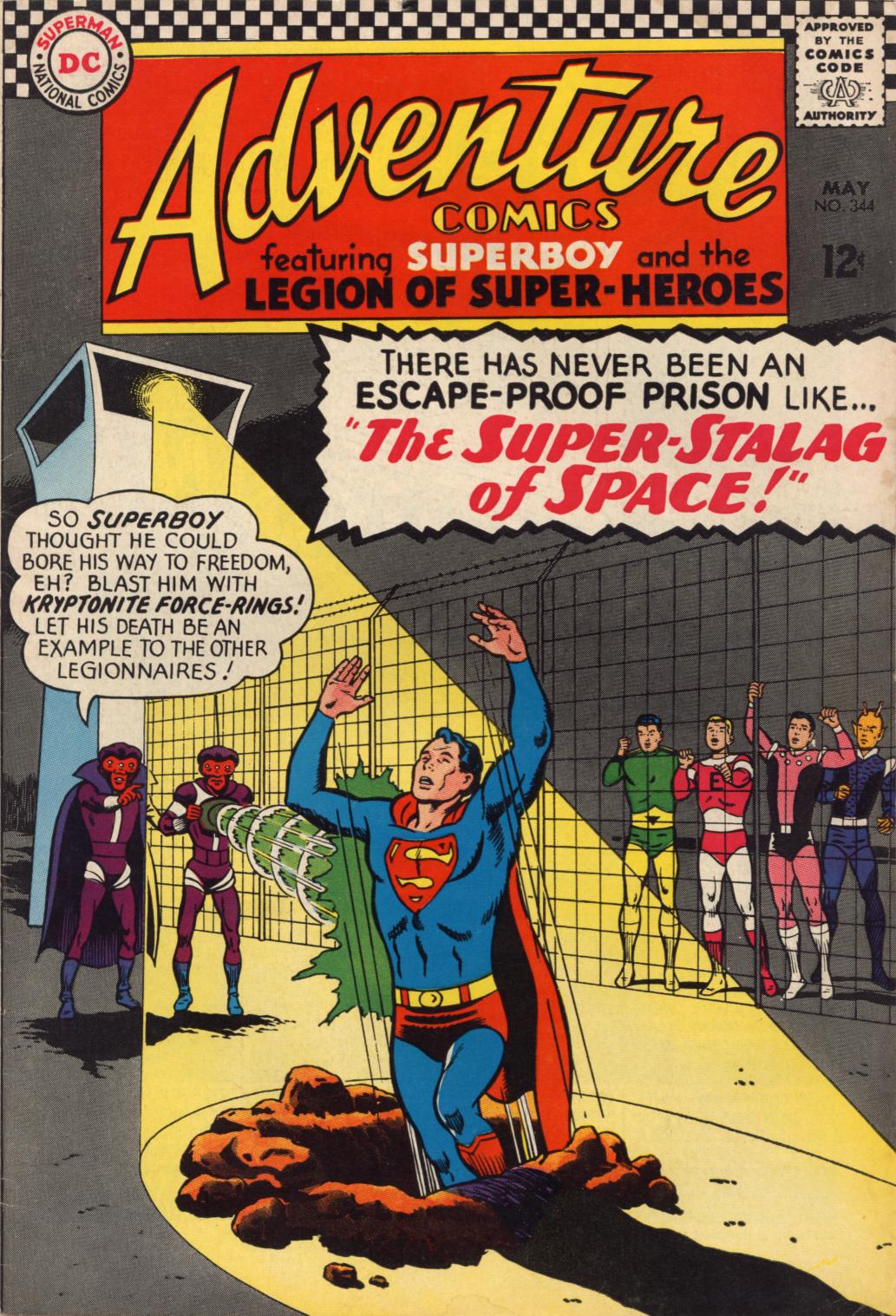 Adventure Comics #344 cover
