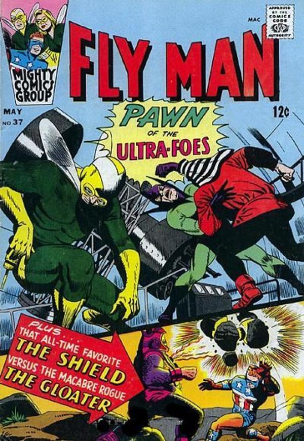Fly Man #37 cover
