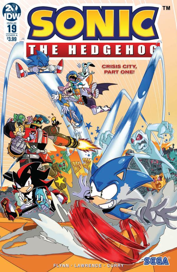 Sonic the Hedgehog #19 cover
