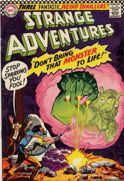 Strange Adventures #188 cover
