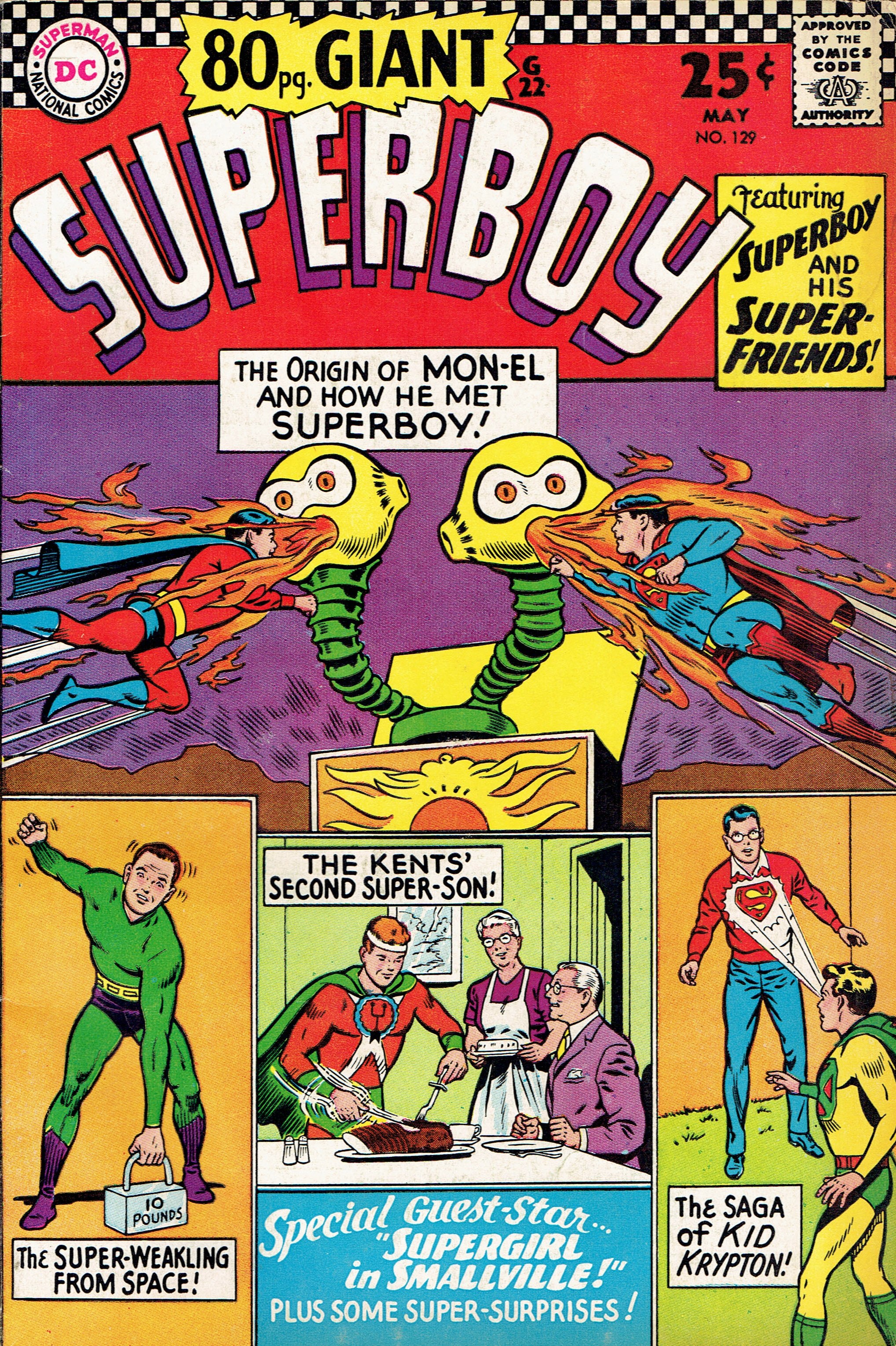 Superboy #129 cover