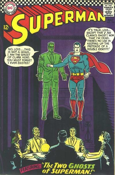 Superman #186 cover