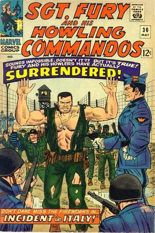 Sgt. Fury #30 cover