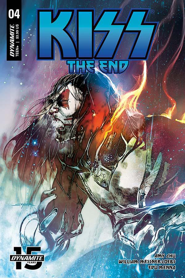 KISS: The End #4 cover