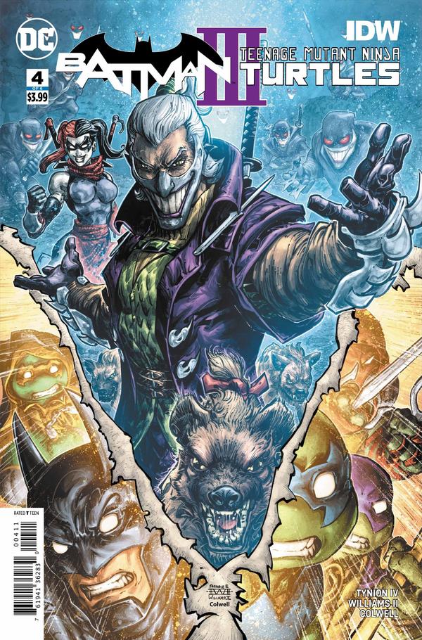 Batman / Teenage Mutant Ninja Turtles III #4 cover
