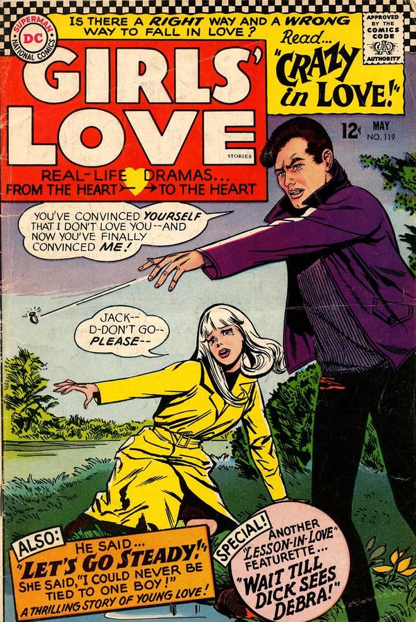 Girls' Love Stories #119 cover