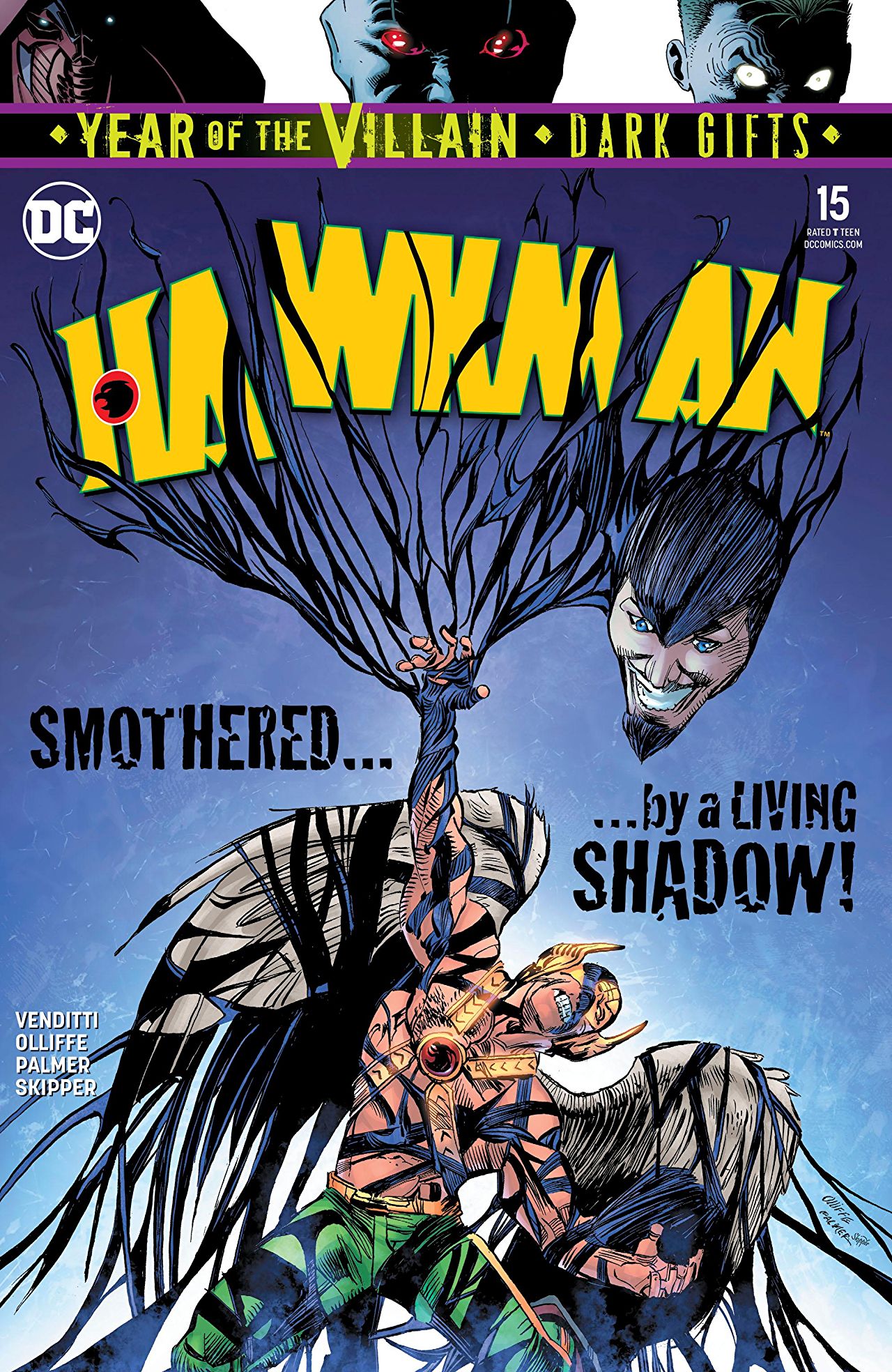 Hawkman #15 cover