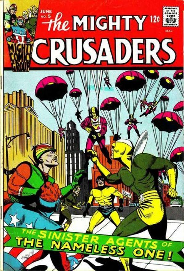 The Mighty Crusaders #5 cover