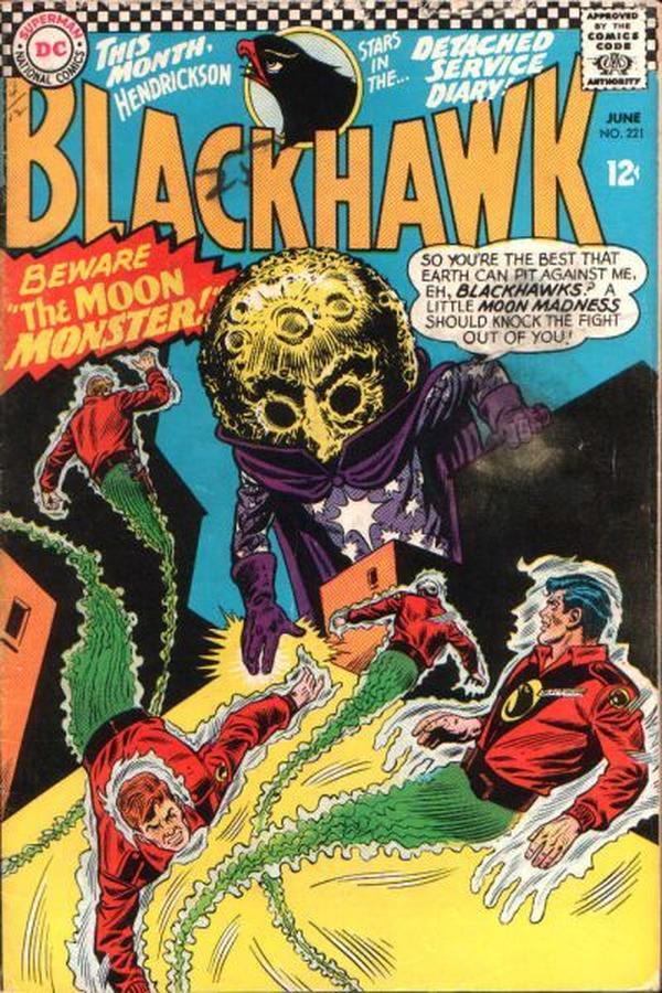 Blackhawk #221 cover