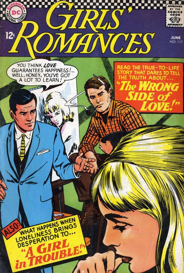 Girls' Romances #117 cover