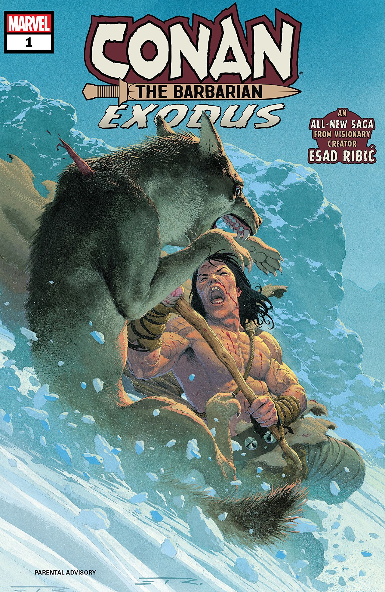 Conan the Barbarian: Exodus #1 cover