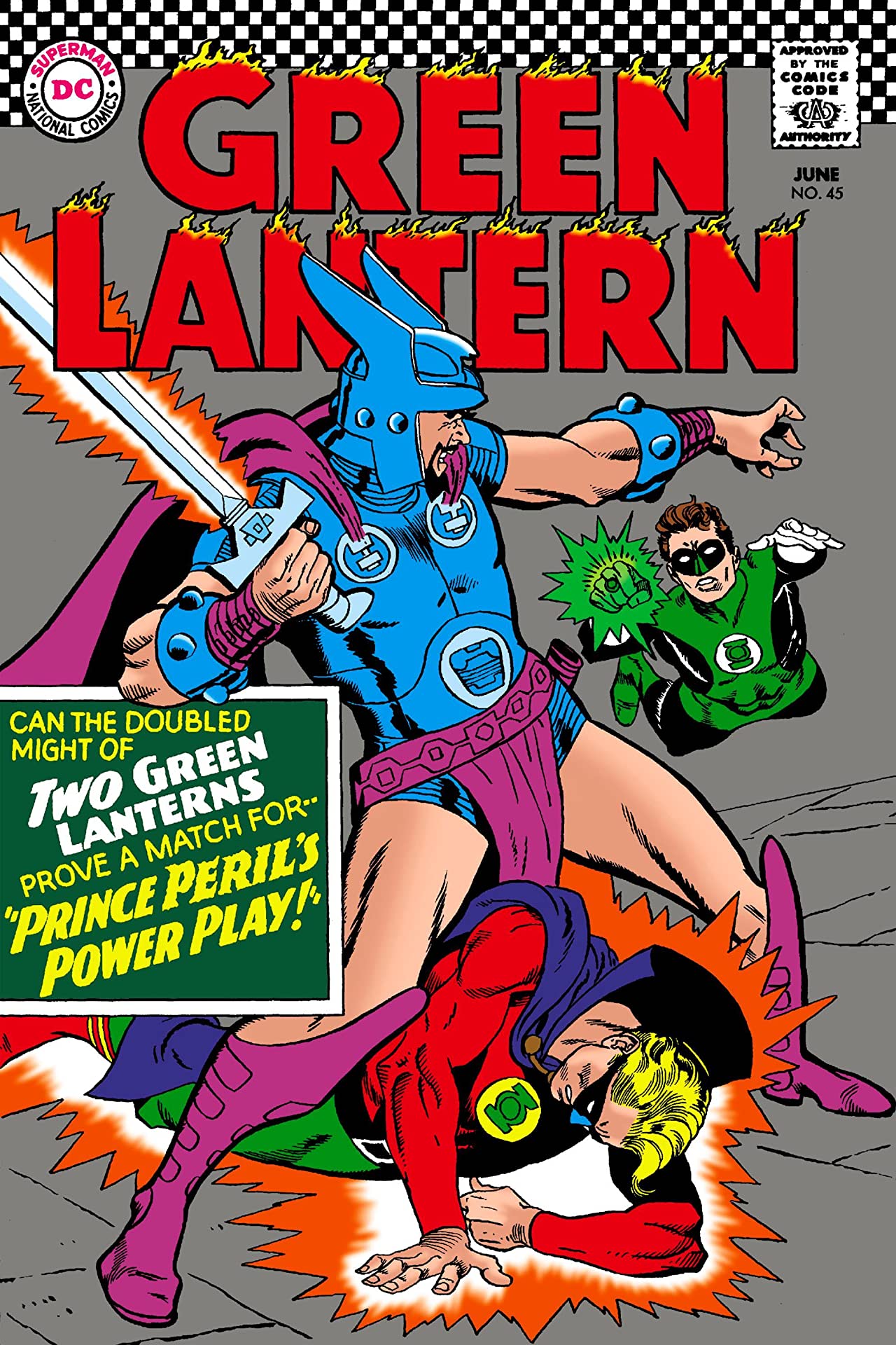 Green Lantern #45 cover