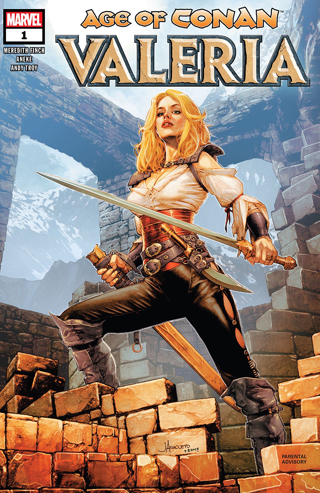 Age of Conan: Valeria #1 cover