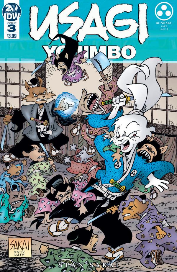 Usagi Yojimbo #3 cover