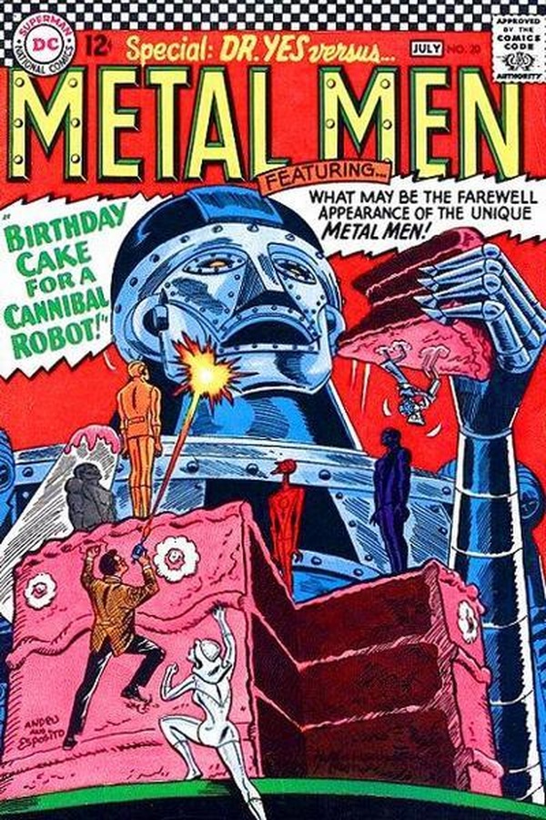 Metal Men #20 cover