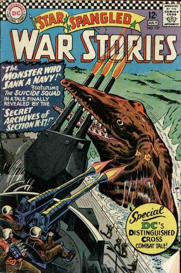 Star Spangled War Stories #127 cover