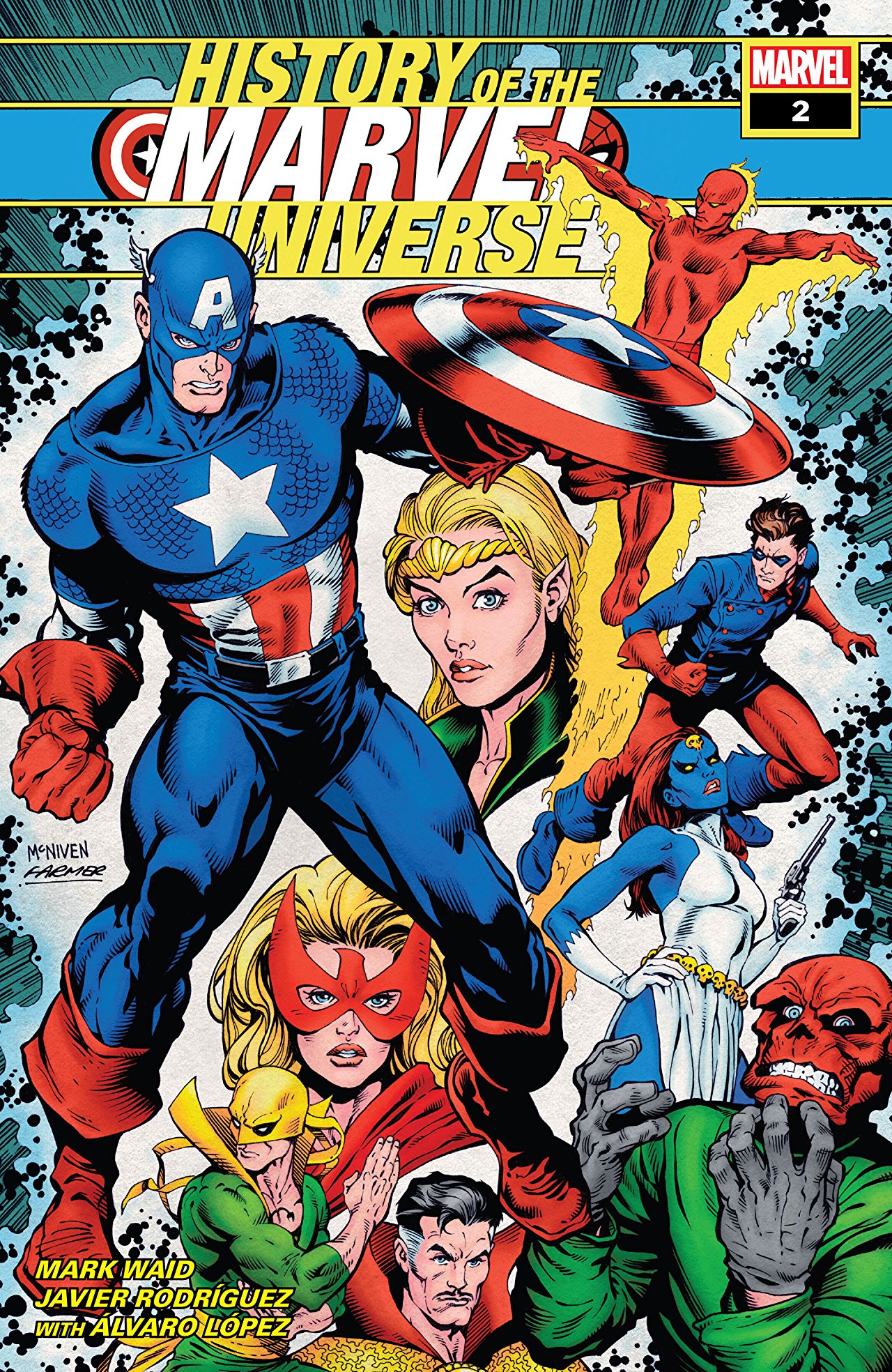 History of the Marvel Universe #2 cover