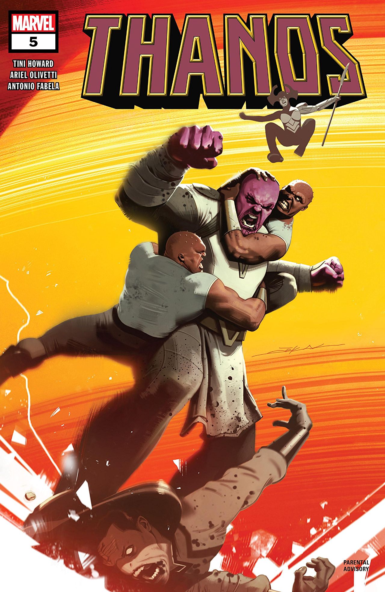 Thanos #5 cover