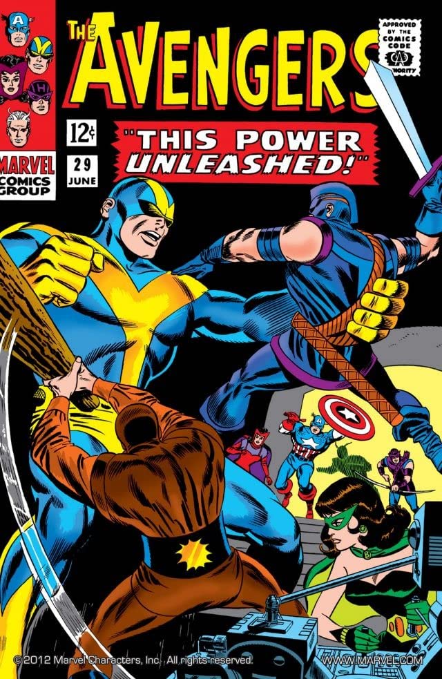 The Avengers #29 cover