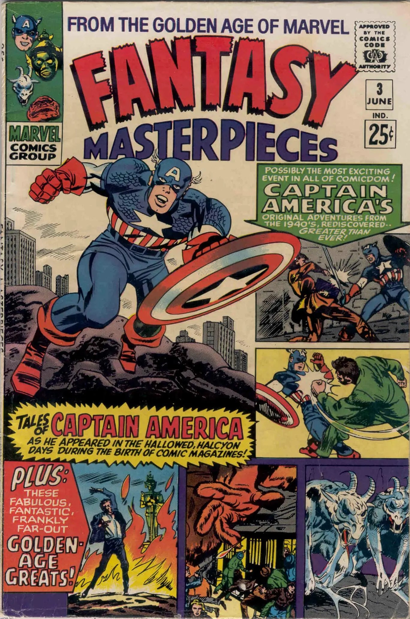 Fantasy Masterpieces #3 cover