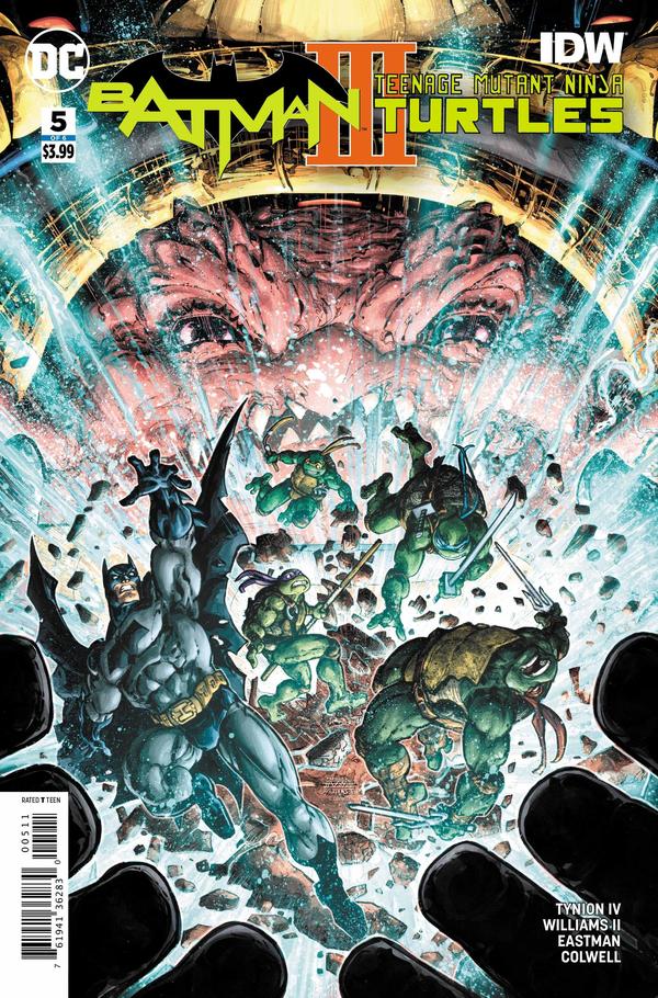 Batman / Teenage Mutant Ninja Turtles III #5 cover