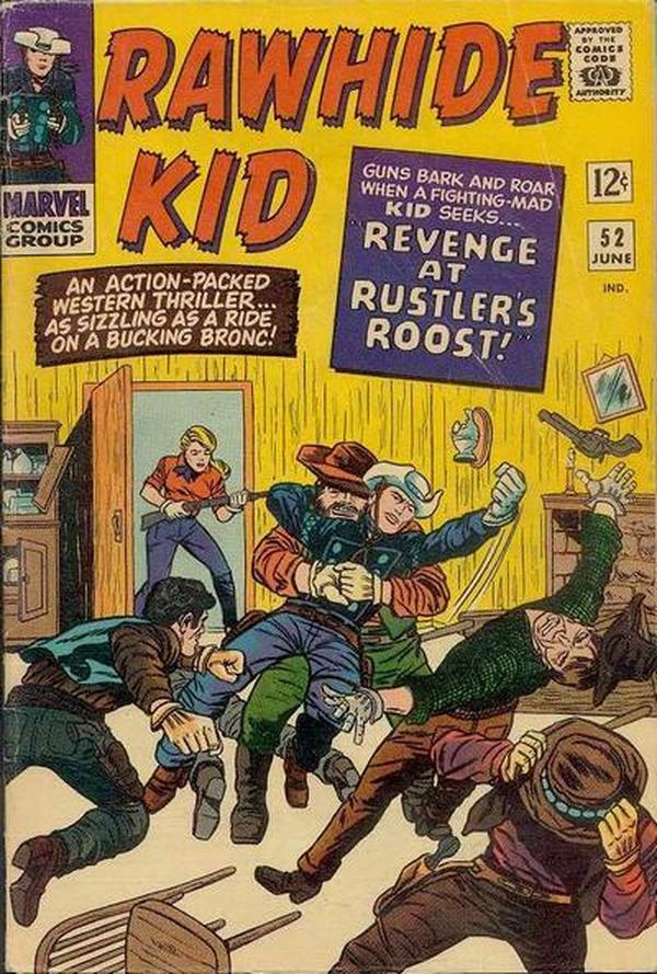 The Rawhide Kid #52 cover