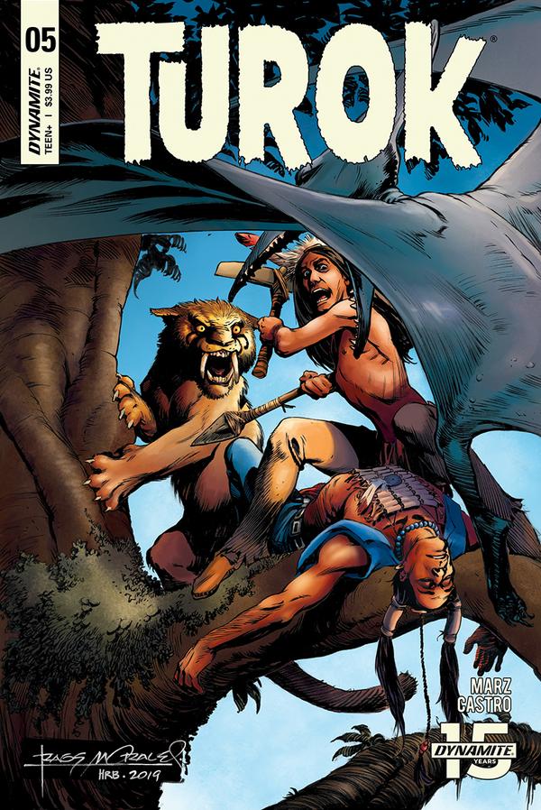Turok #5 cover