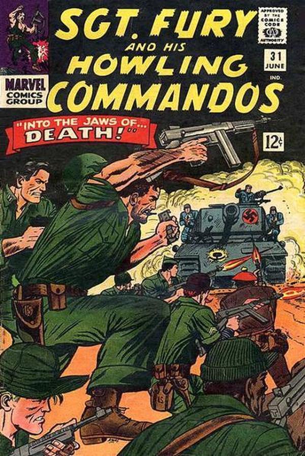 Sgt. Fury #31 cover