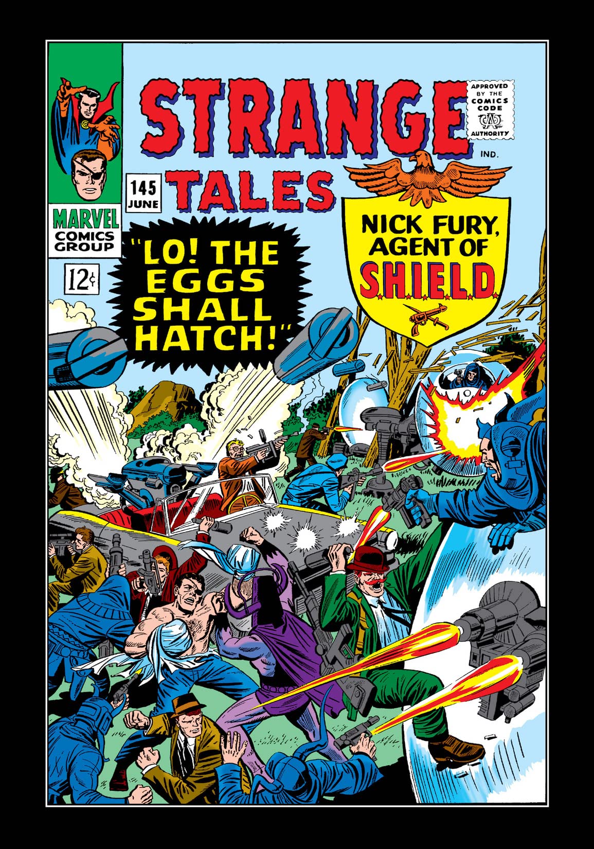 Strange Tales #145 cover