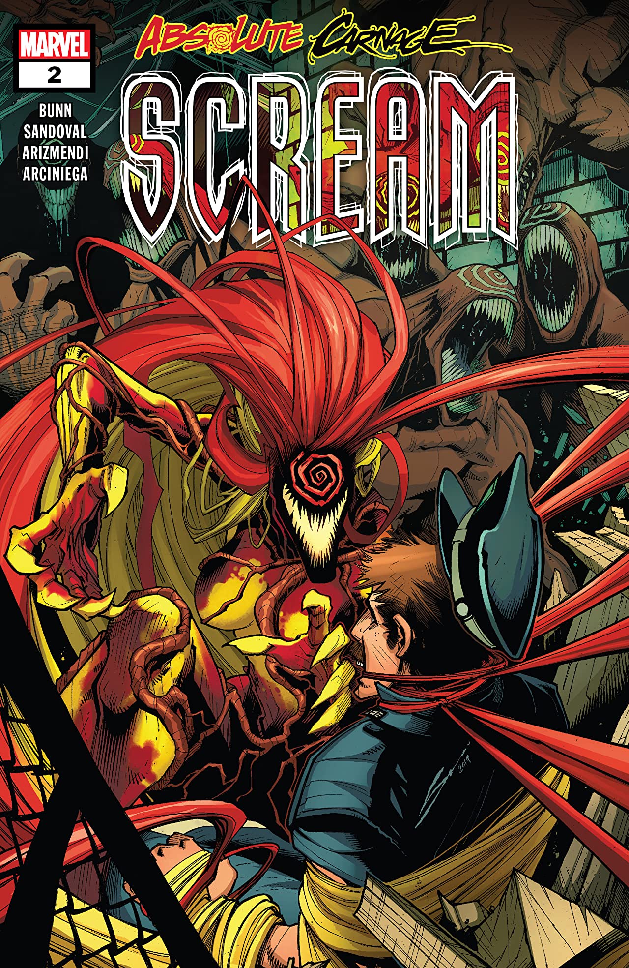 Absolute Carnage: Scream #2 cover