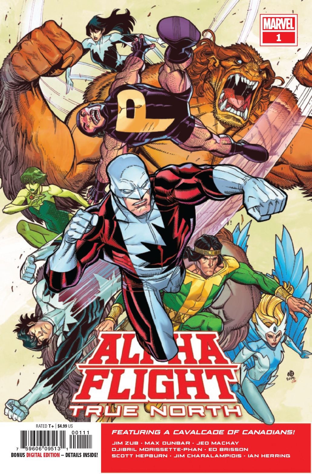 Alpha Flight: True North #1 cover