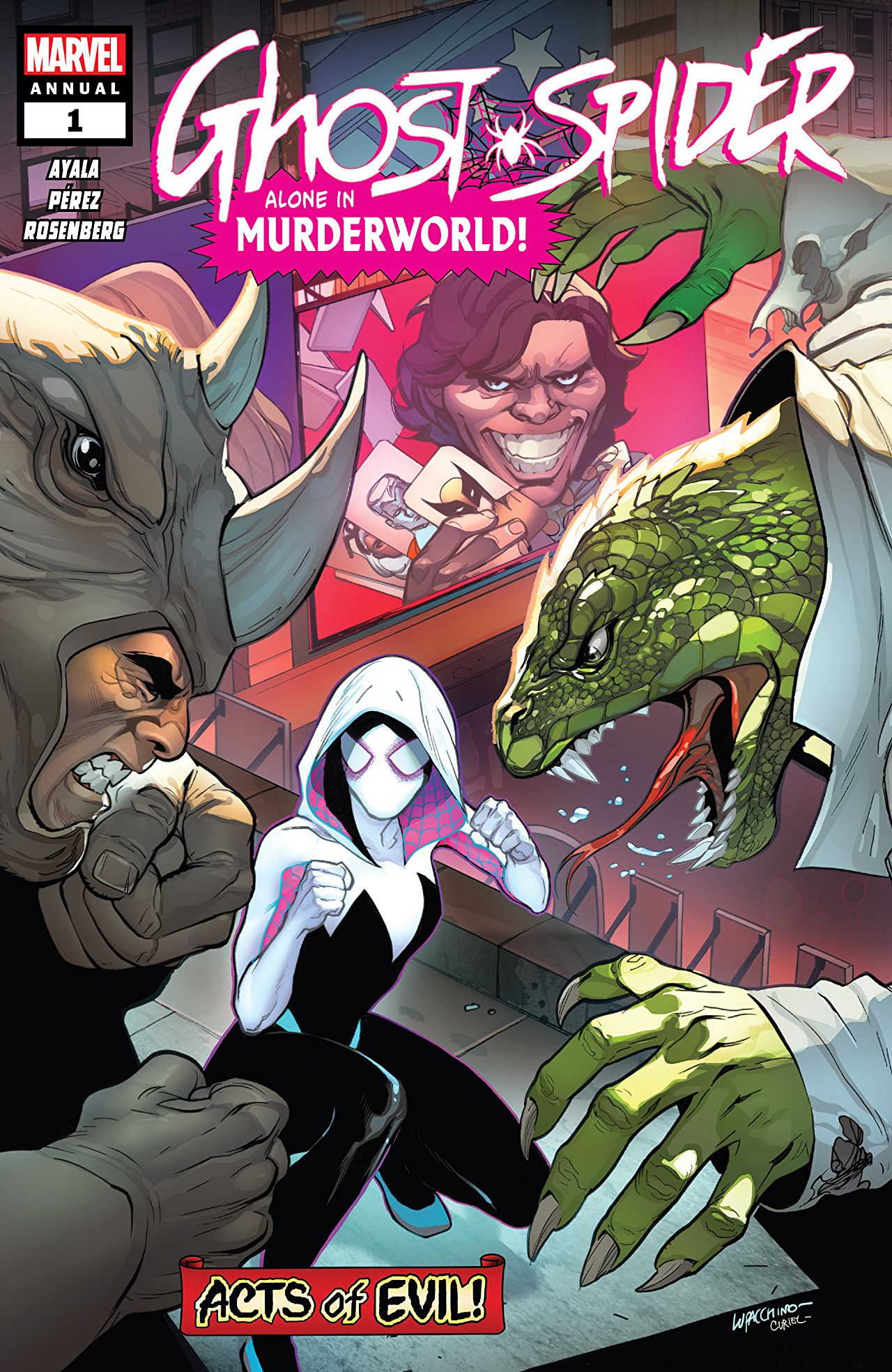 Ghost-Spider Annual #1 cover