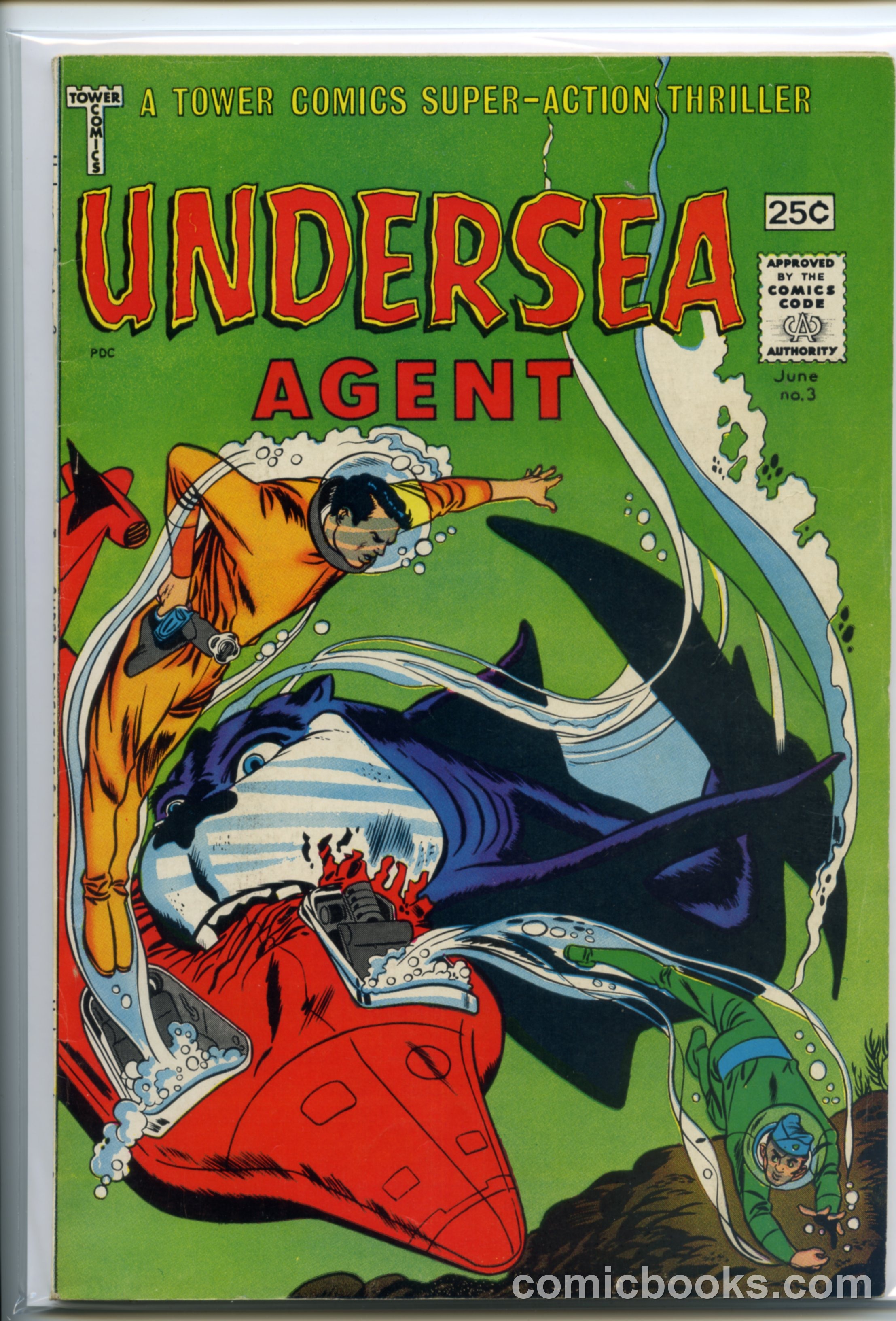 Undersea Agent #3 cover