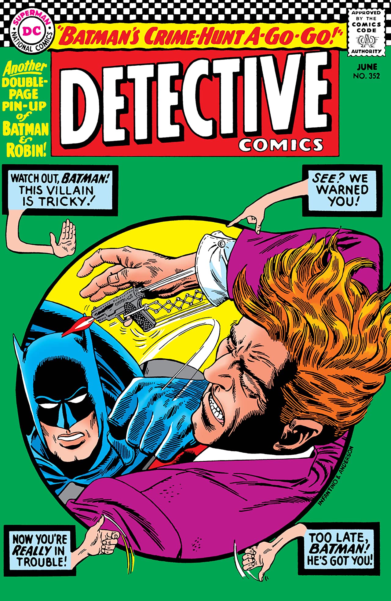 Detective Comics #352 cover