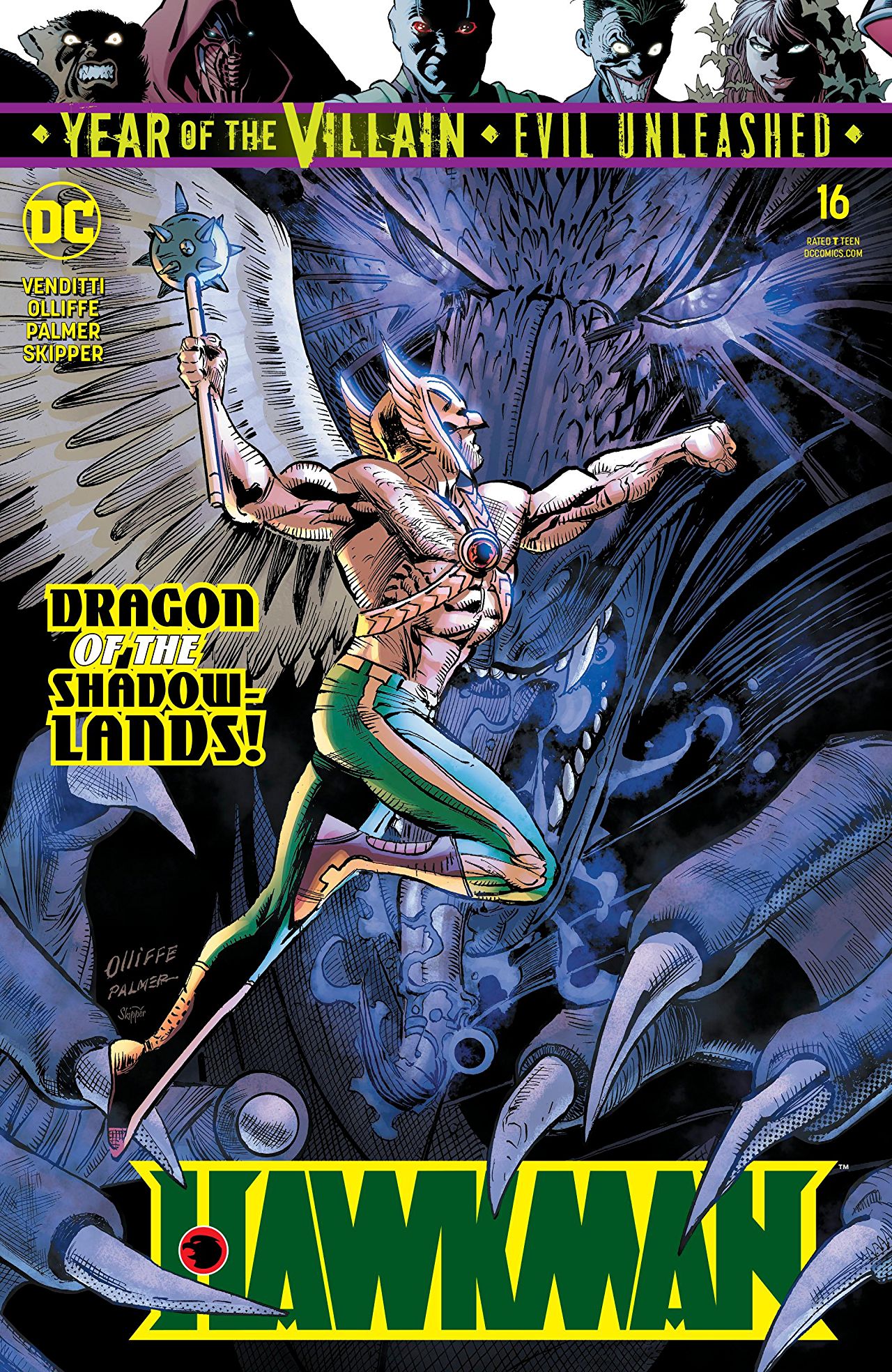 Hawkman #16 cover
