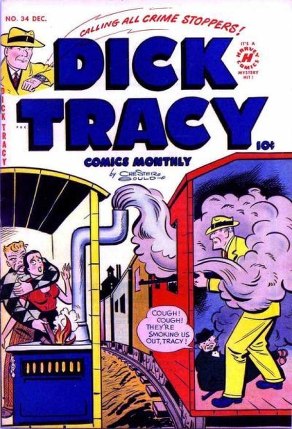 Dick Tracy #34 cover