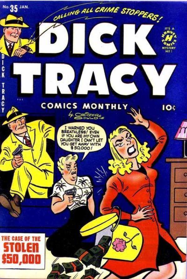 Dick Tracy #35 cover