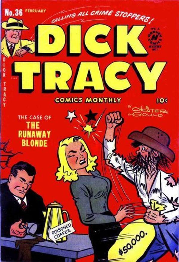 Dick Tracy #36 cover