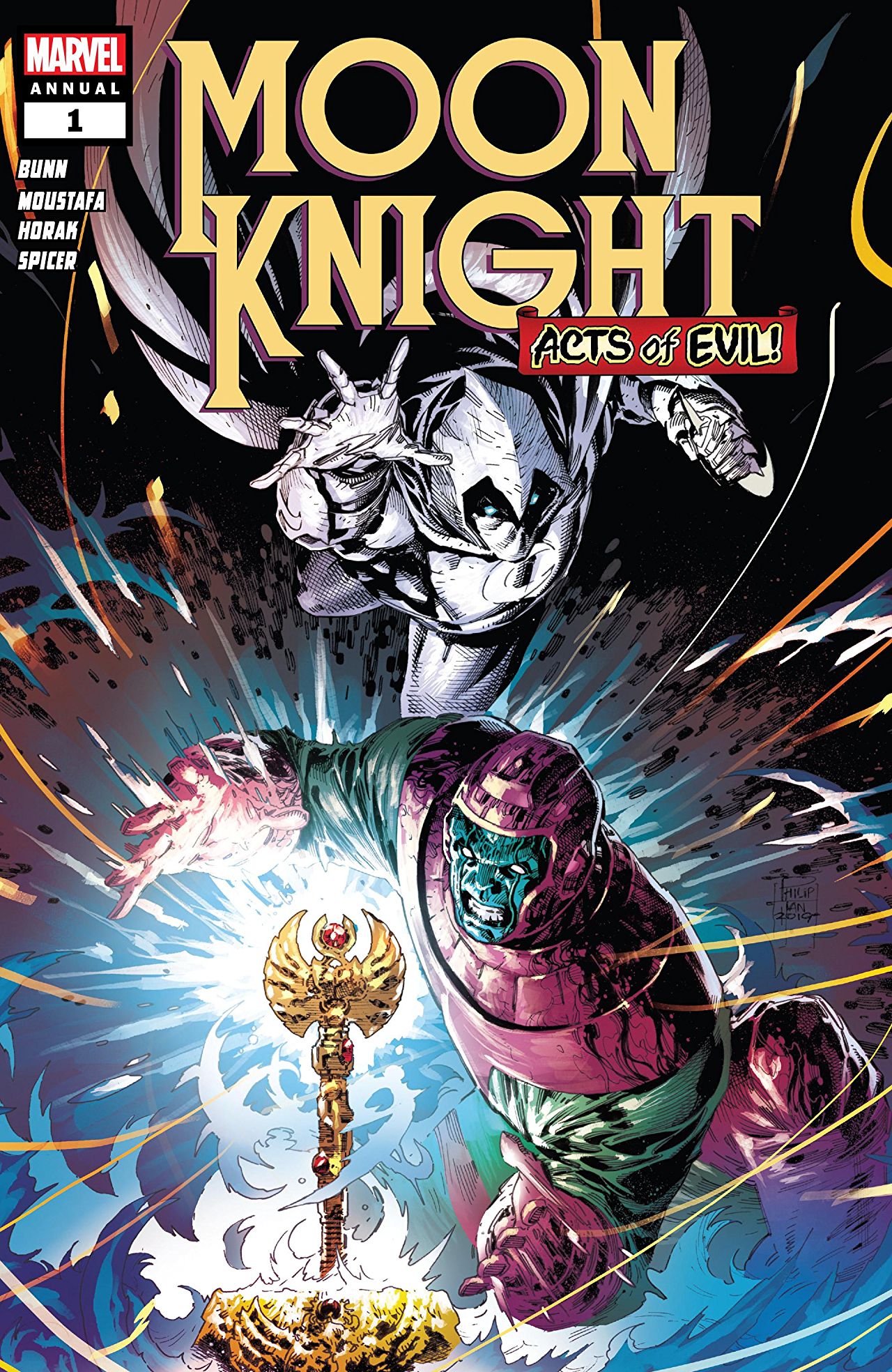 Moon Knight Annual #1 cover