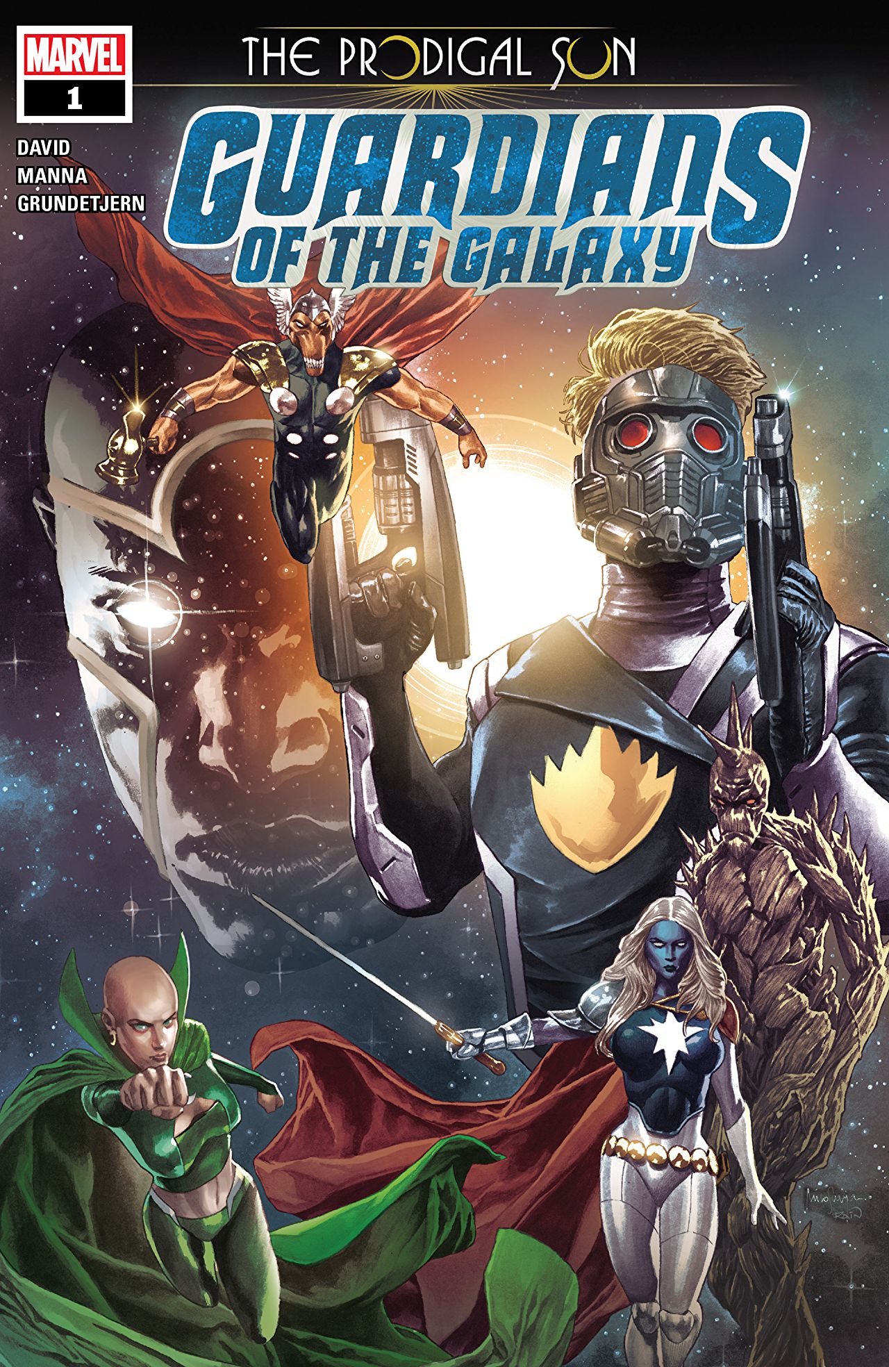 Guardians of the Galaxy: The Prodigal Sun #1 cover