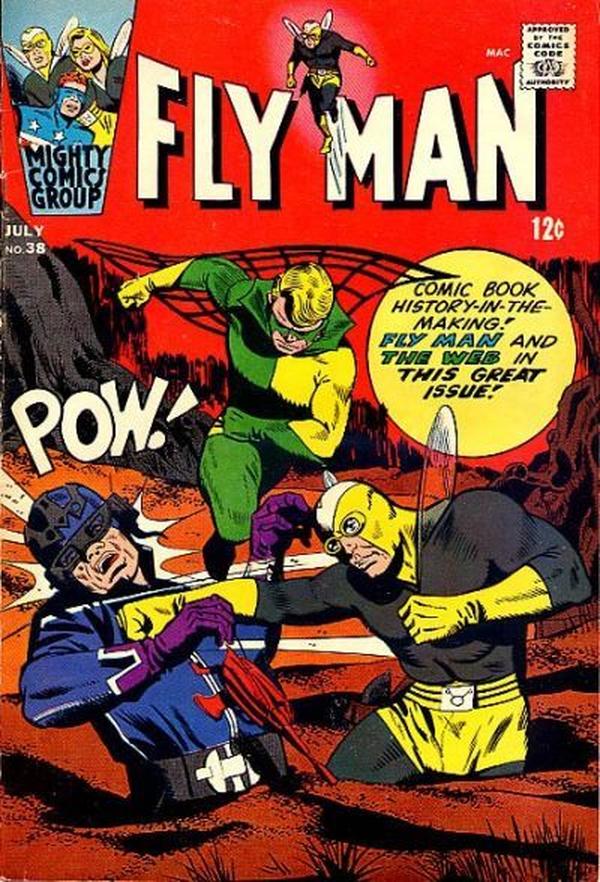 Fly Man #38 cover