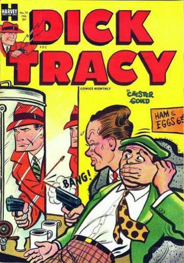 Dick Tracy #72 cover