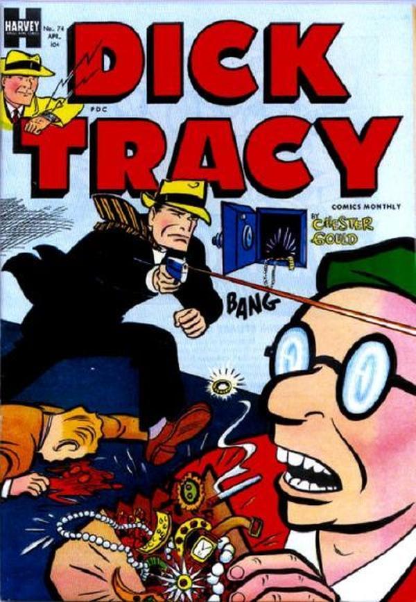 Dick Tracy #74 cover