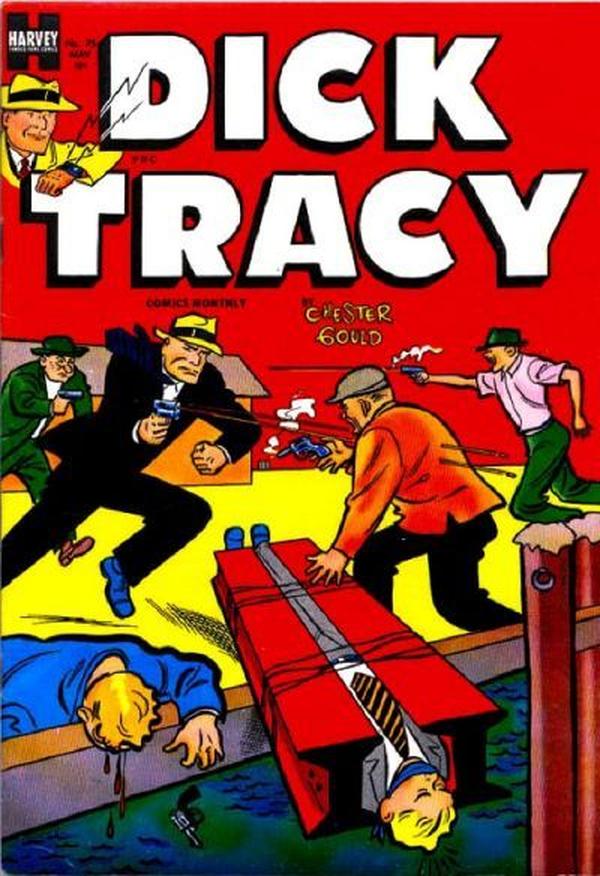 Dick Tracy #75 cover
