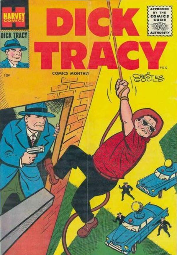 Dick Tracy #92 cover