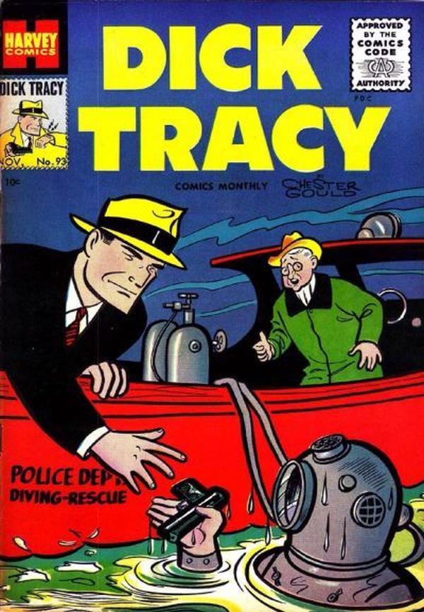 Dick Tracy #93 cover