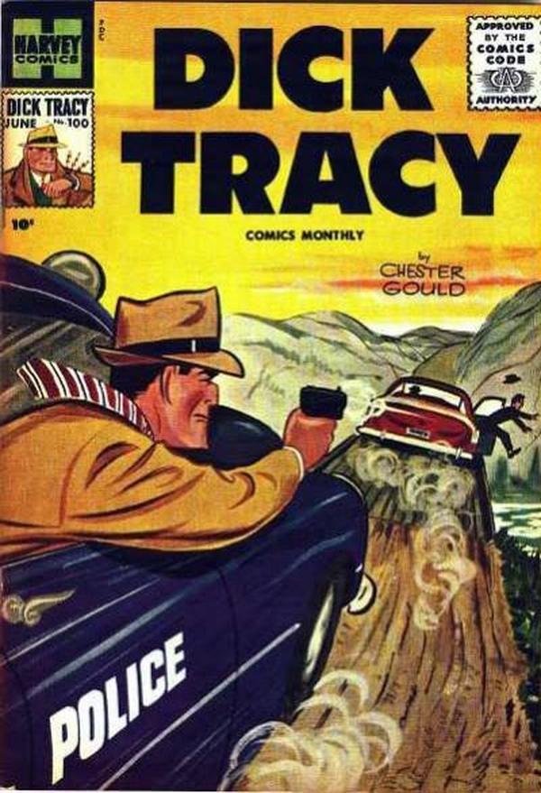 Dick Tracy #100 cover
