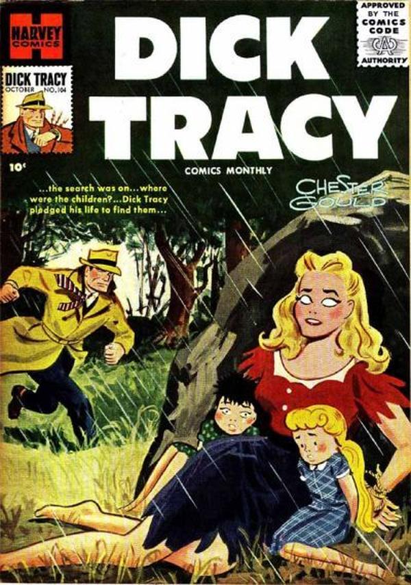 Dick Tracy #104 cover