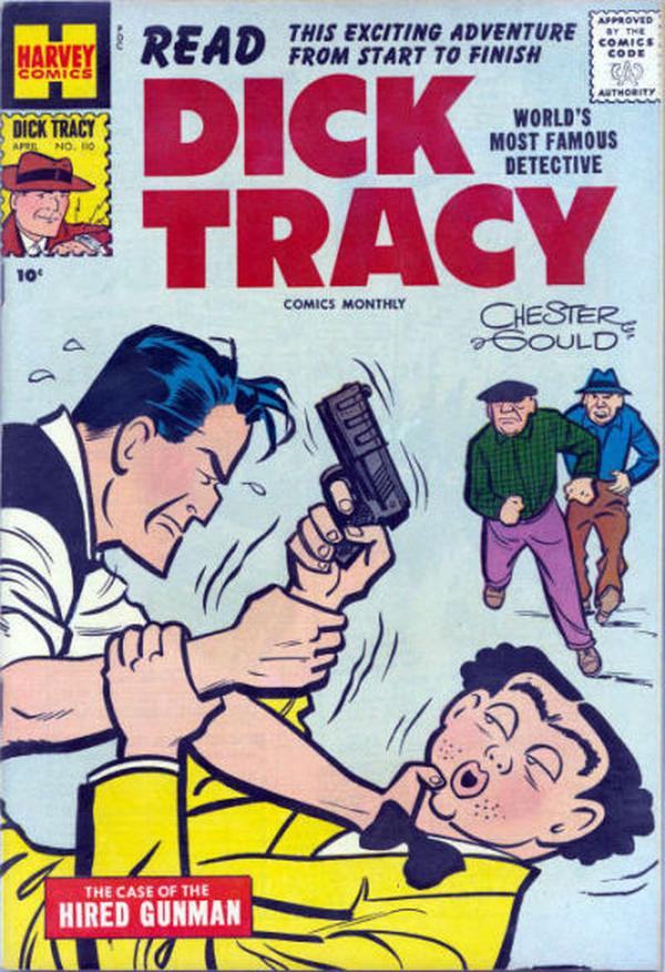 Dick Tracy #110 cover
